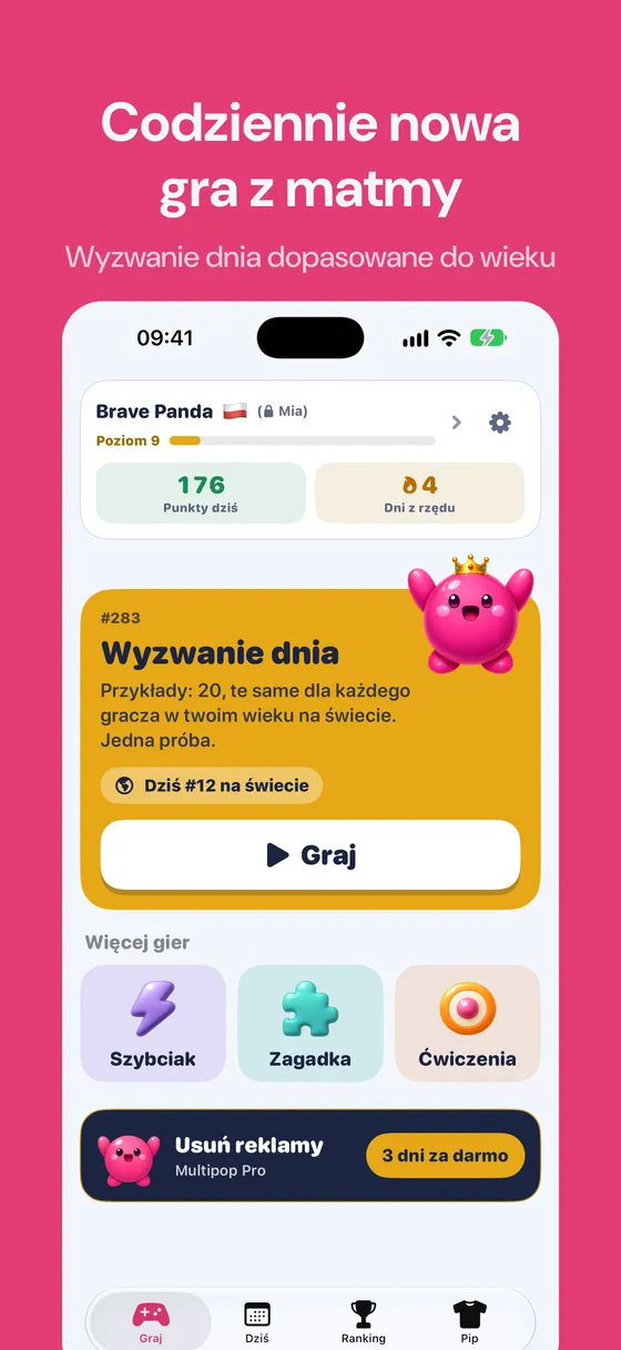 Zrzut ekranu Multipop 1